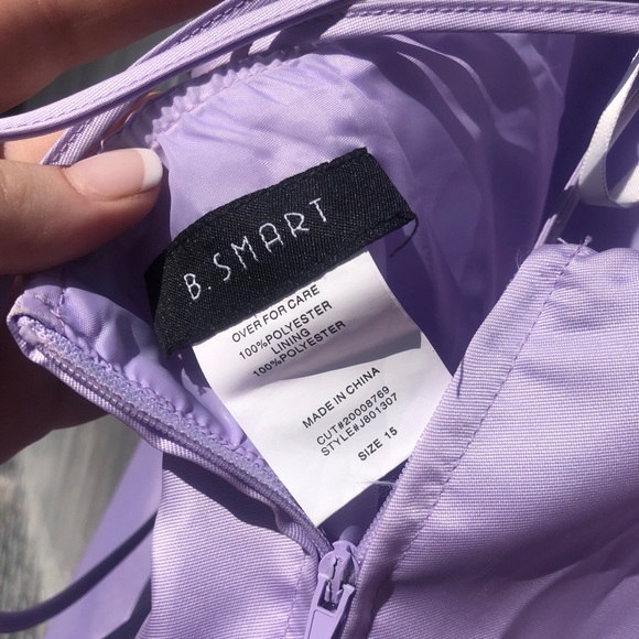 Lavender Prom Dress - Picture 3 of 7